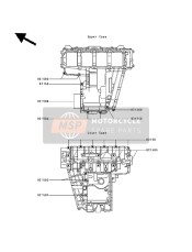 921501483, Boulon ZX750 J1, Kawasaki, 4