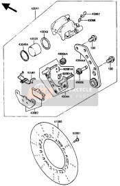 BREMSSATTEL HINTEN