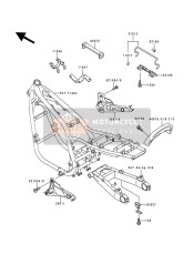 110481178, Bracket,Regulator, Kawasaki, 0