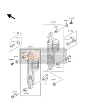 Shock Absorber (&Navi.ZR750C-038583)