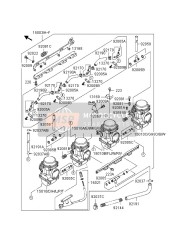 150101926, Carburetor,Lh,Inside, Kawasaki, 1