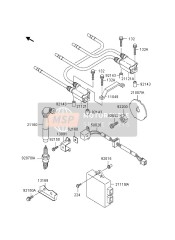 211191437, Boitier All ZX1100E1, Kawasaki, 1