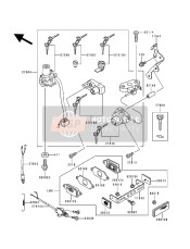 221AB0620, SCREW-CSK-CROS, Kawasaki, 1