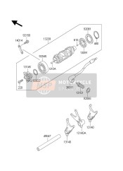 Tambour de changement de vitesse & Fourchette de changement de vitesse(S)