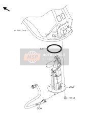 490400729, PUMP-FUEL, Kawasaki, 0