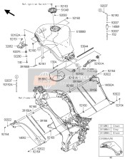 510915406660, TANK-COMP-FUEL,M.S.Black ZX100, Kawasaki, 1