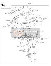 530650023660, Cover Seat,M.S.Black, Kawasaki, 1