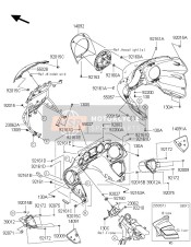 55057509154A, COWLING-ASSY,Black/silver, Kawasaki, 0