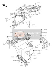 11056706026M, Bracket, Flap, Main, F.M.Gra, Kawasaki, 0