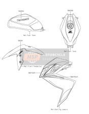 560541988, Mark,Fuel Tank,Kawasaki, Kawasaki, 0