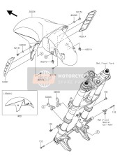 35004013140R, FENDER-FRONT,G.B.Green, Kawasaki, 0