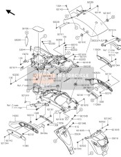 35023039135Y, FENDER-REAR,M.R.Purple, Kawasaki, 0