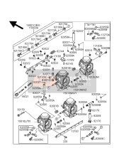 150101565, Carburetor, Lh, Outside, Kawasaki, 2