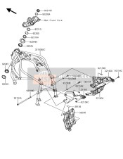 921541556, Bolt,Flanged,10X223, Kawasaki, 2