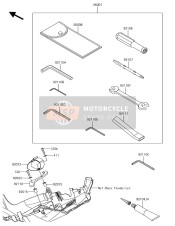 921100602, TOOL-WRENCH,Allen,4mm, Kawasaki, 0