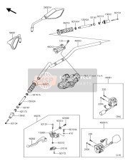 460910352, HOUSING-ASSY-CONTROL, Rh, Kawasaki, 0