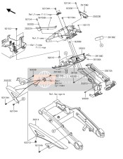 350230424, FENDER-REAR,Inner, Kawasaki, 1