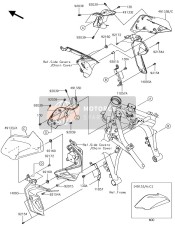 491330019739, Shroud, Lh, M.F.S.Black, Kawasaki, 0