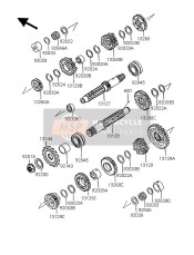 131441228, Ritzel 15Z, Kawasaki, 0