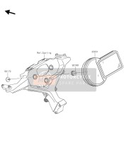 250310843, METER-ASSY, Tft Display, Kawasaki, 0