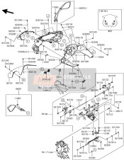 550280611660, Cowling, Upp, M.S.Black, Kawasaki, 2