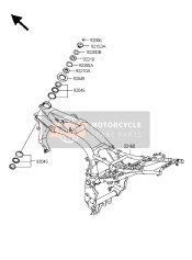 921543818, Bolt, 26mm, Kawasaki, 2