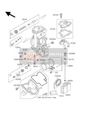 Partes del carburador