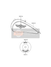 560611571, Pattern,Fuel Tank,Lh, Kawasaki, 0