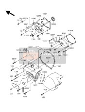 Couvercles de moteur gauche