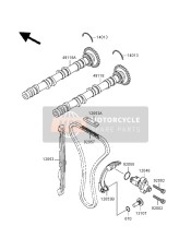 491181144, CAMSHAFT-COMP,Intake, Kawasaki, 1