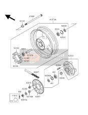 410731597F8, WHEEL-ASSY, Rr, J.S.Vio, Kawasaki, 1