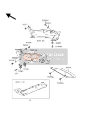 360011494H8, COVER-SIDE,Rh,Ebony, Kawasaki, 1