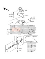 5100116062N, TANK-COMP-FUEL,Ebony/ EN500-C5, Kawasaki, 1