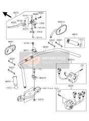 460030047, Handle, Kawasaki, 0