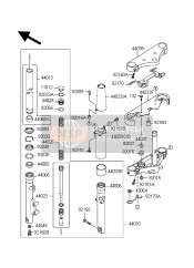 440331235, COVER-FORK,Lwr, Kawasaki, 2