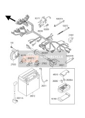 260301721, Harness,Main, Kawasaki, 0