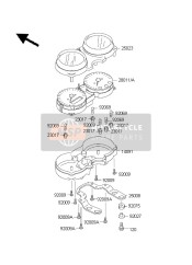 250081224, BRACKET-METER, Kawasaki, 0