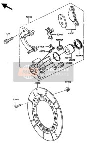 Pinza delantera