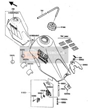 702A051430, Schlauch 5X1430, Kawasaki, 0