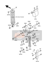 330321032, SHAFT-SUSPENSION Arm,L=168, Kawasaki, 0