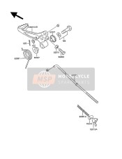 920271497, Collar,Brake Pedal, Kawasaki, 0