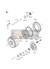 130891079, PLATE-CLUTCH, Kawasaki, 0