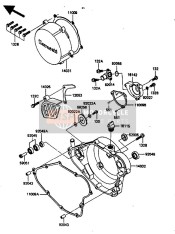 132BA0616, BOLT-FLANGED-SMALL, 6X16, Kawasaki, 2