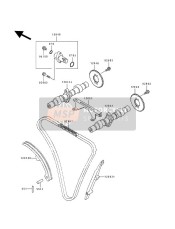 120481134, TENSIONER-ASSY,Cam Chain, Kawasaki, 0