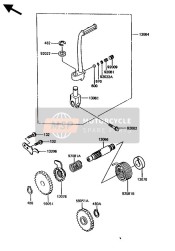 590511147, Tandwiel, Recht, Kawasaki, 0