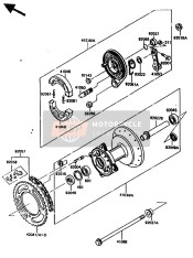 420411207, SPROCKET-HUB,49T, Kawasaki, 0