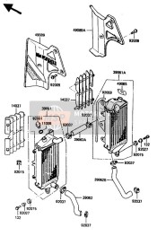 4908950106W, Cache Radia D KX250 D, Kawasaki, 0