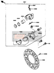 BREMSSATTEL HINTEN