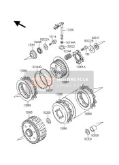 921441287, Spring,Clutch Release, Kawasaki, 1