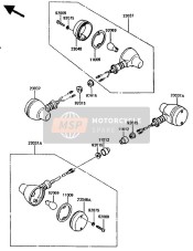 110091375, Gasket, Signal Lamp, Kawasaki, 0